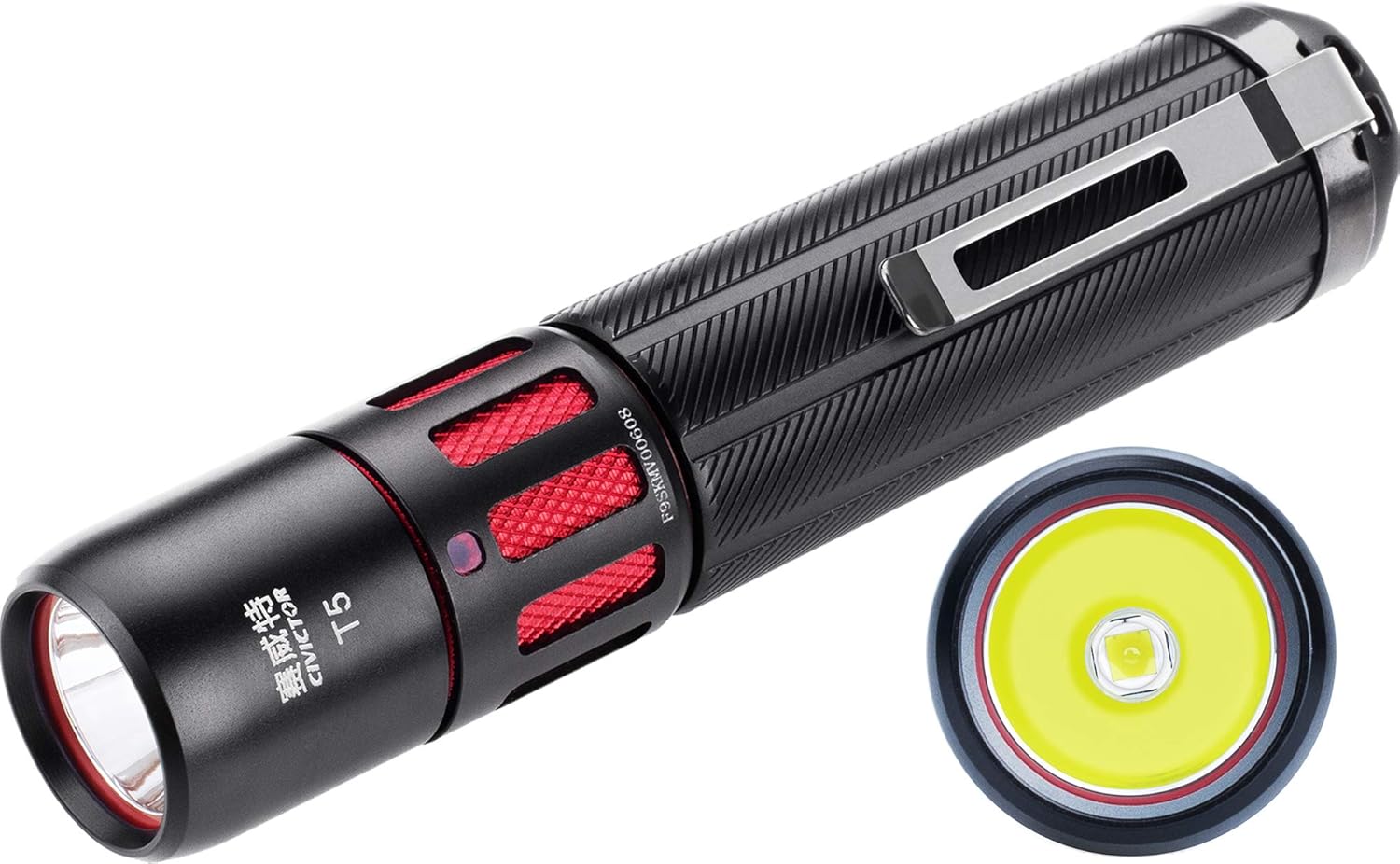 Small Torches Led Super Bright 1000 Lumen CREE Pocket Tactical Torch