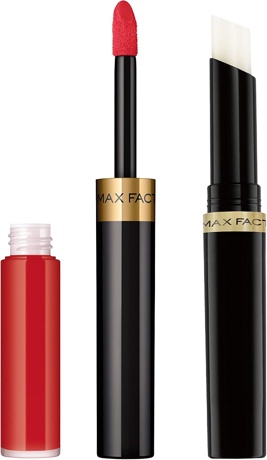 Max Factor Lipfinity Long-Lasting Two Step Lipstick - 125 So Glamorous, 4.2g, 2 count (Pack of 1)