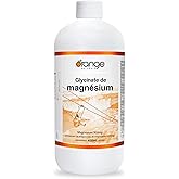 Orange Naturals - Magnesium Glycinate Liquid, 450ml 30-Servings Natural Citrus Flavour - Helps to Maintain Bones and Teeth an