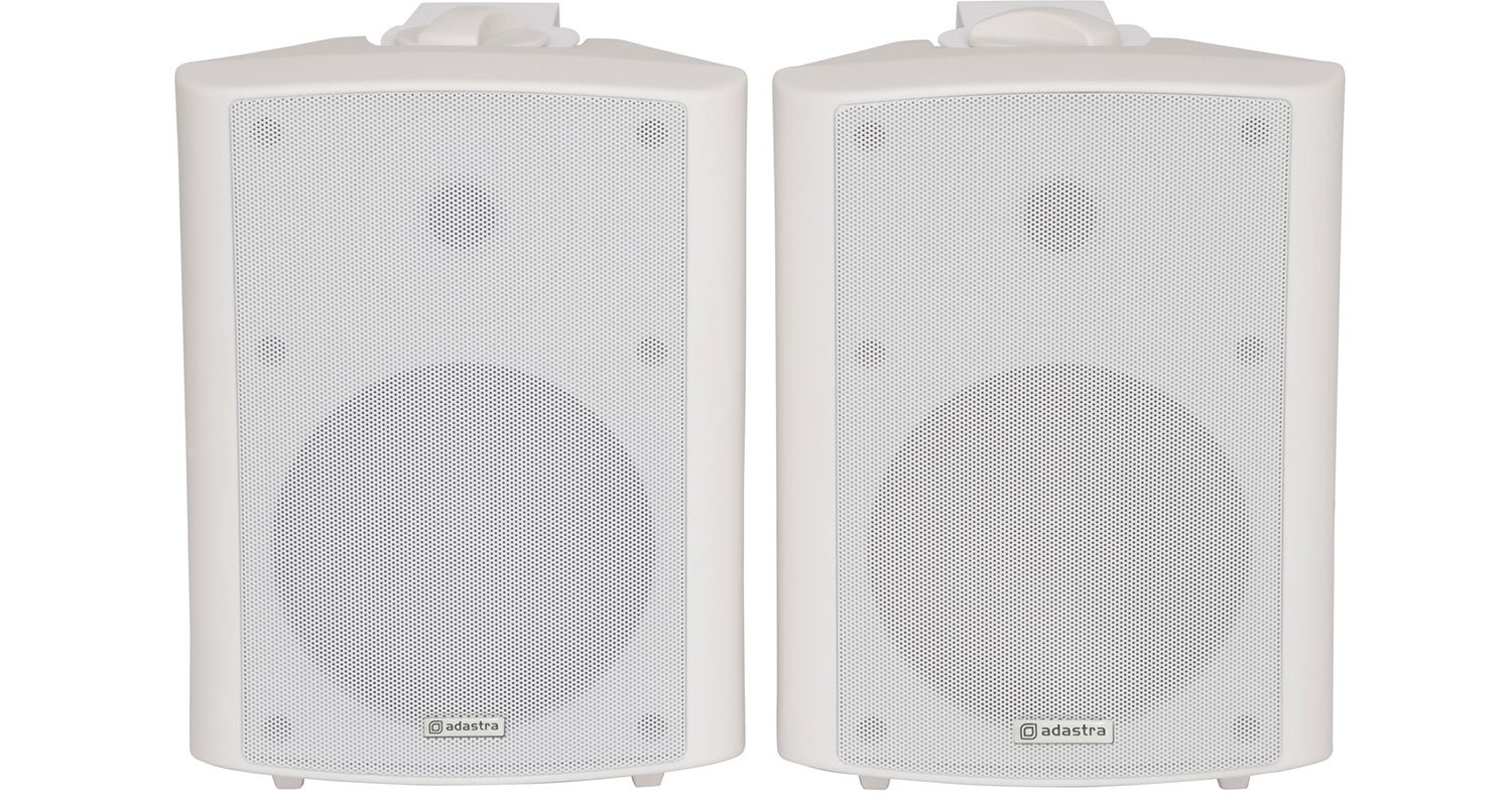 Adastra | High Quality Stereo Speakers Supplied In Pairs | 120W Max | White