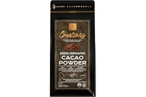 U Chocolate Organic Cacao Powder - Natural - Fresh From our Farm (1 bag (16 oz))