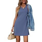Sampeel Dresses for Women 2026 Casual V Neck Summer Sundresses Fashion Outfits Clothing