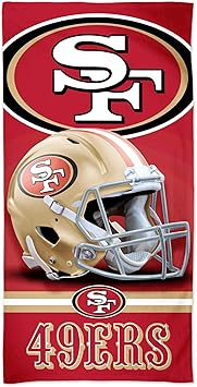 Wincraft Nfl San Francisco 49ers Serviette De Plage 150x75cm Amazon Fr Sports Et Loisirs