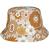 Pink Purple Butterfly Bucket Hat Summer Packable Fisherman Cap Beach Travel Sun Hat for Unisex Men Women