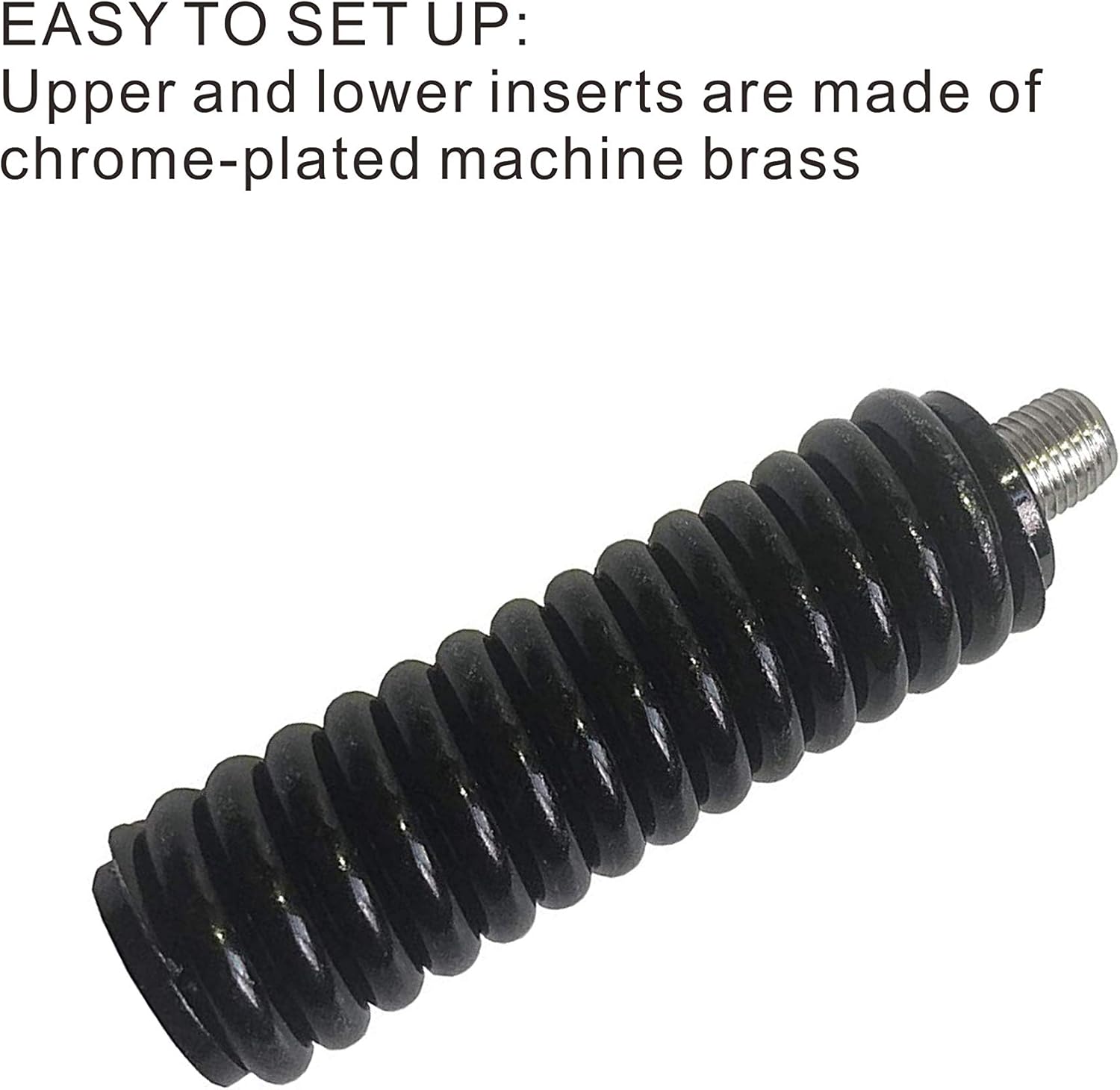 Marketty Black SS-3H Heavy Duty Stainless Steel Antenna Spring: GPS & Navigation