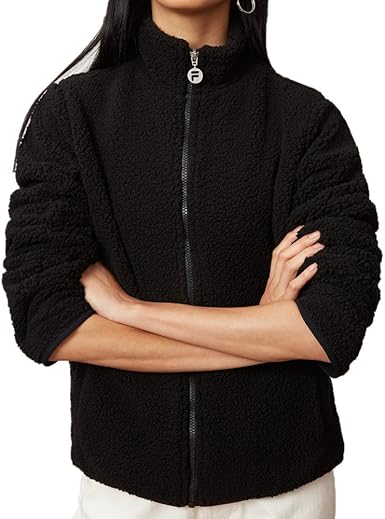 fila sherpa jacket womens