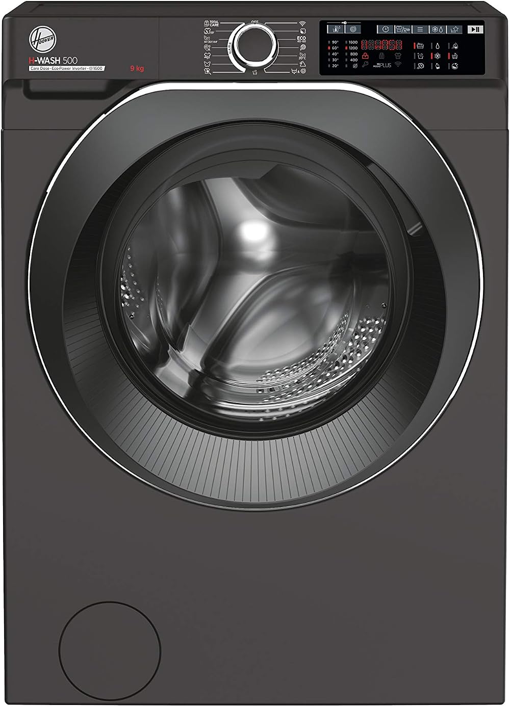 Hoover H-Wash 500 Washing Machine 9Kg 1600rpm Graphite