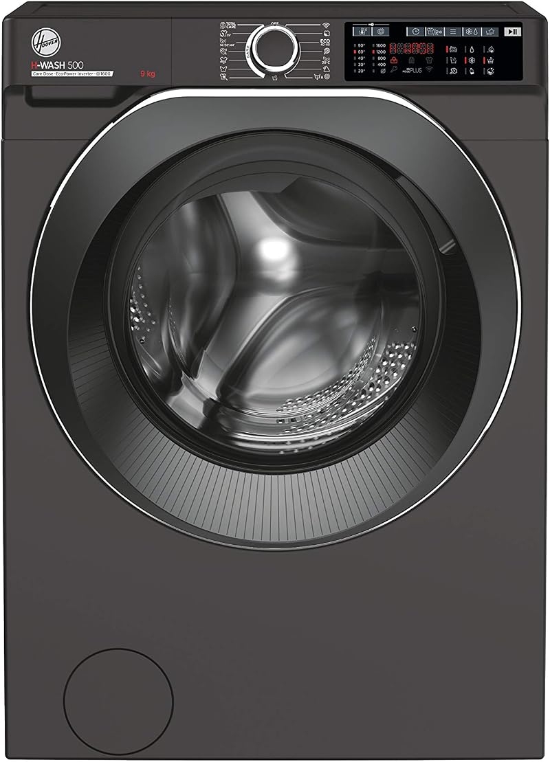 Hoover H-Wash 500 Washing Machine 9Kg 1600rpm Graphite