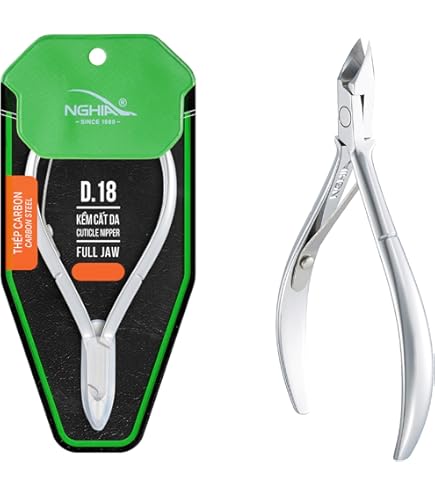 Amazon.com: Premium Hard Steel Cuticle Nipper - D-506, Precision