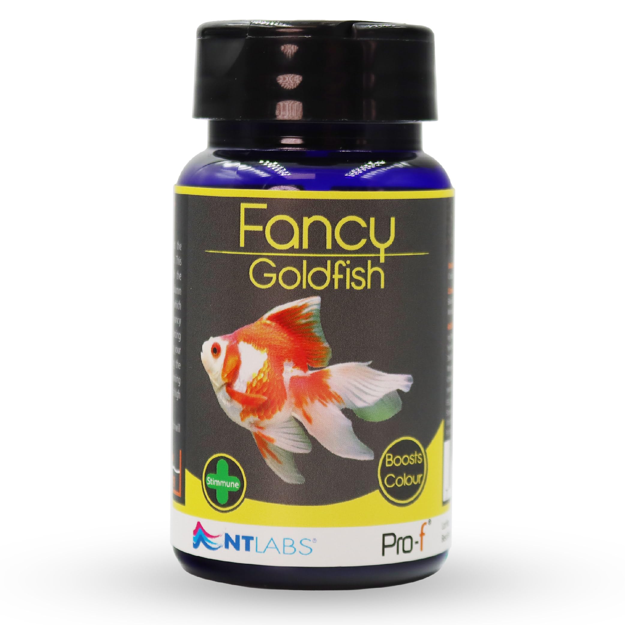 NT Labs Pro-f Fancy Goldfish, Fancy Goldfish Food, Aquarium Fish Food, Slow Sinking Pellet, Nutritious Fish Feed (50g)