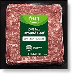 Fresh Brand – Ground Beef 90% Lean/10% Fat, 1 lb