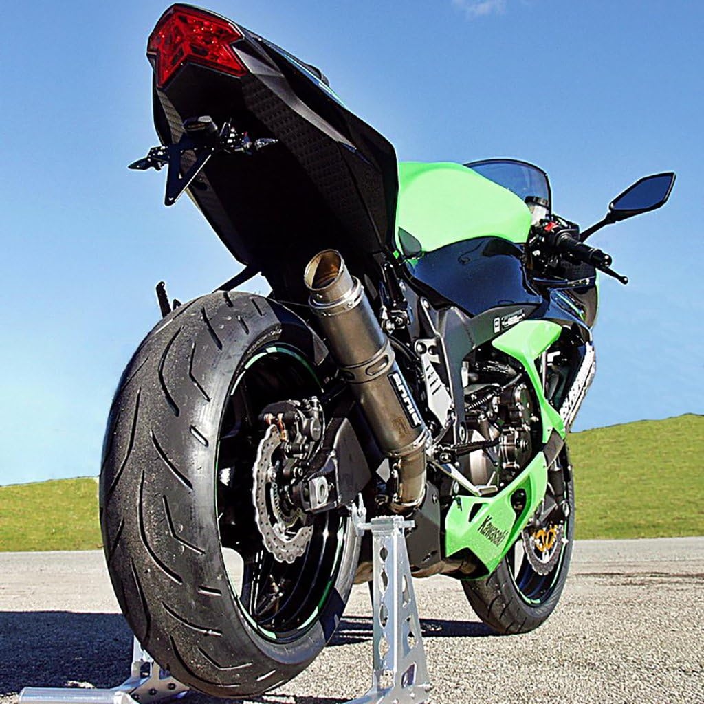 Exhaust BODIS GP1 Slip-On Stainless Steel/Full – Ninja ABS Titanium Kawasaki ZX-6R (636)