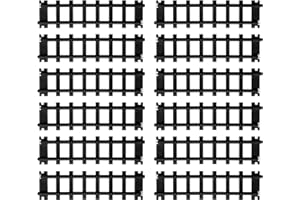 Lionel Battery O Gauge 12-Piece Straight Black Plastic Track Pack