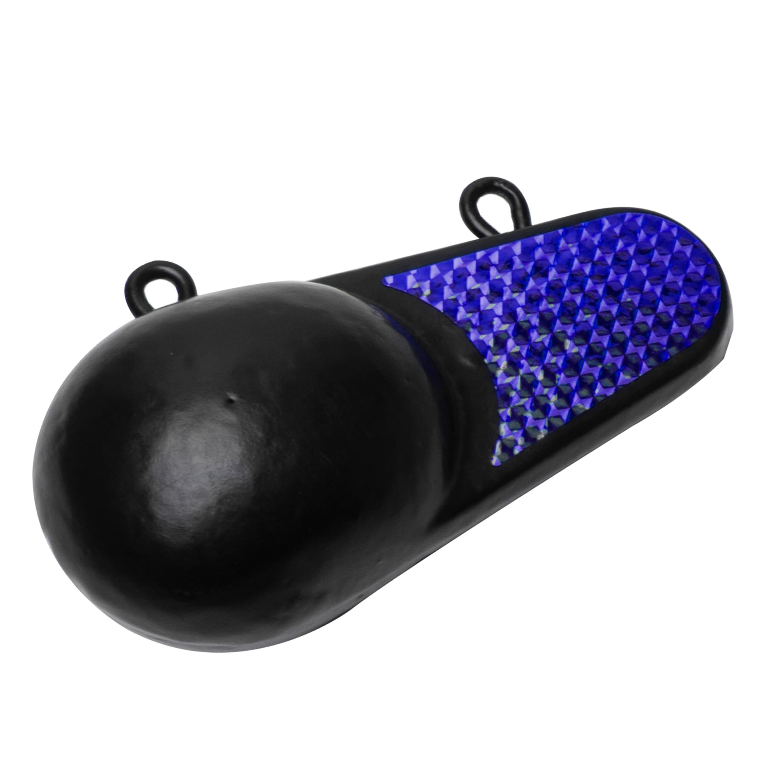 Extreme Max 3006.8938 Coated Keel-Style Downrigger Weight - 10 lbs. with Blue Flash Image
