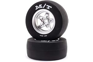 Losi Mickey Thompson Rear Tire Premounted Mini Drag LOS41041 RC Tire