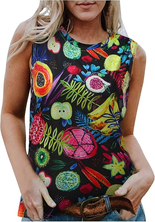 Amazon.com: Womens Tank Tops Dressy,Womens Tank Tops V Neck Flowy Tops Summer Fashion Sleeveless 