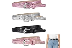 Adjustable Kids Belt – Cute Heart-Shaped Metal Buckle, PU Leather, Soft and Durable – Perfect for Dresses, Skirts, Pants, and