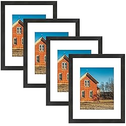 Golden State Art, 11x14 Picture Frame Set of 4