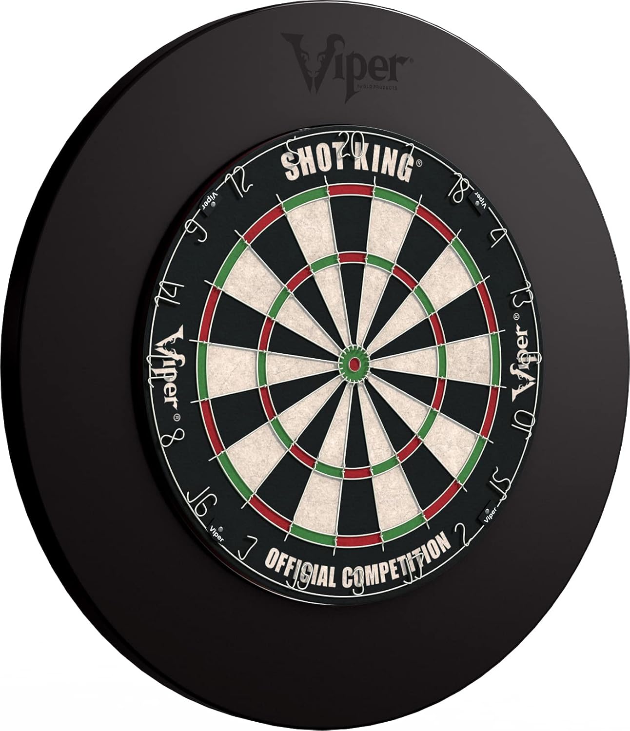Viper by GLD Products Guardian Dartboard Surround Sisal/Bristle Steel-Tip Dartboard Wall Protector, Black, for 17.75” Steel tip Dart Board : Sports & Outdoors