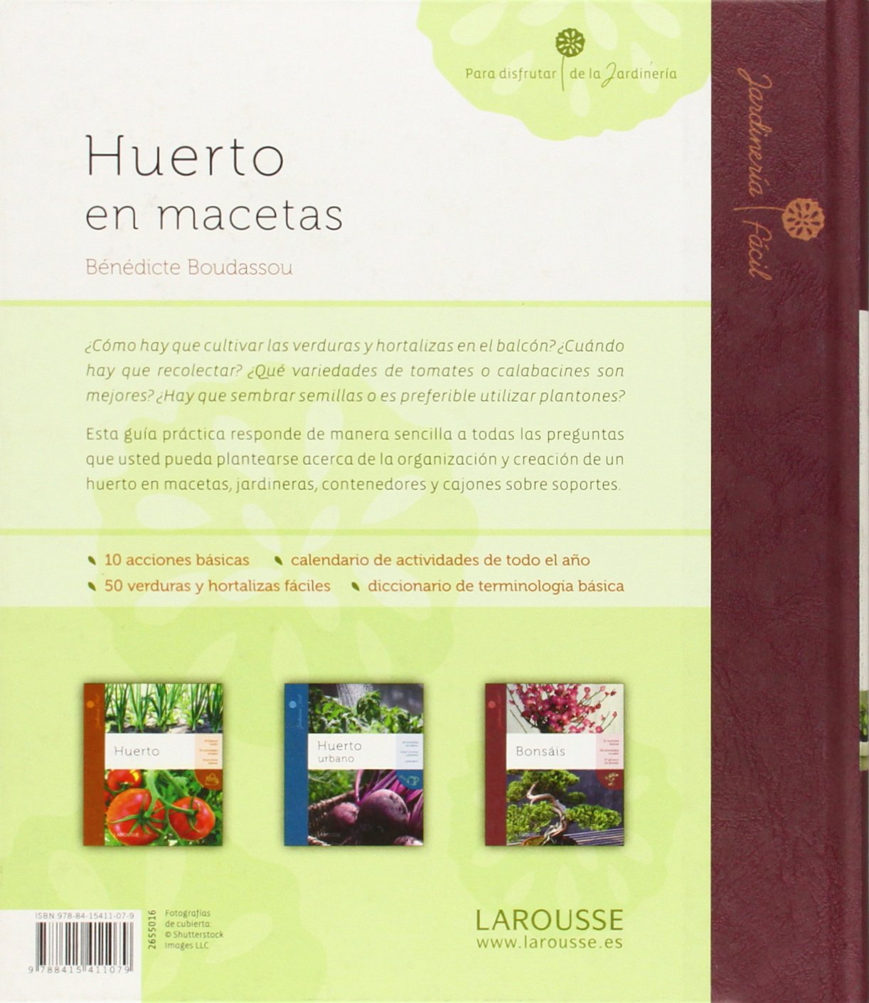 Huerto en macetas Larousse - Libros Ilustrados/ Prácticos - Ocio Y ...