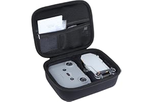 Peyyargo Storage Case Compatible with DJI Mini 4K Drone Accessories, with Propeller Protectors and Control Stick Cover (Black)