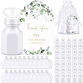 Foilswirl 96 Sets Wedding Party Favors White Mini Bubble Bottles Bulk Bubble Toys Easter Prize Goodie Bag Stuffer Favors Wedd