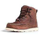 BRUNT Marin (Comp Toe) - 6" Waterproof Safety Toe Wedge Work Boot - EH Rated - Slip + Oil Resistant - Adjustable Width System