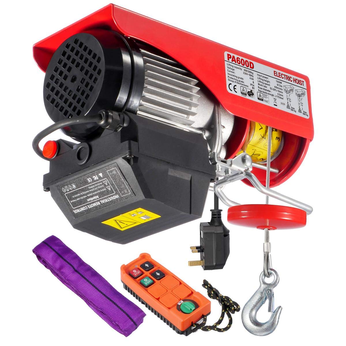 Gruetta Per Pick Up Idraulica Con Verricello Max 900 Kg 1800 Mm Girevole A 360 Mini Gru Di Sollevamento