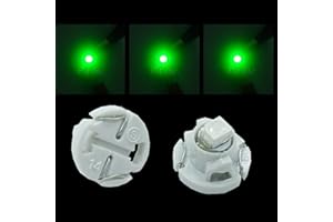 PA 10 PCS T4.7 Instrument Panel LED Bulbs for Car Auto Dash Board 12v (Green)