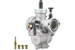 NIBBI PE24mm Carburetor for 140cc-150cc Flange Motorcycle Engine Carburetor with Carb Jets for Dirt Bike Mini Bike YAMAHA KAW