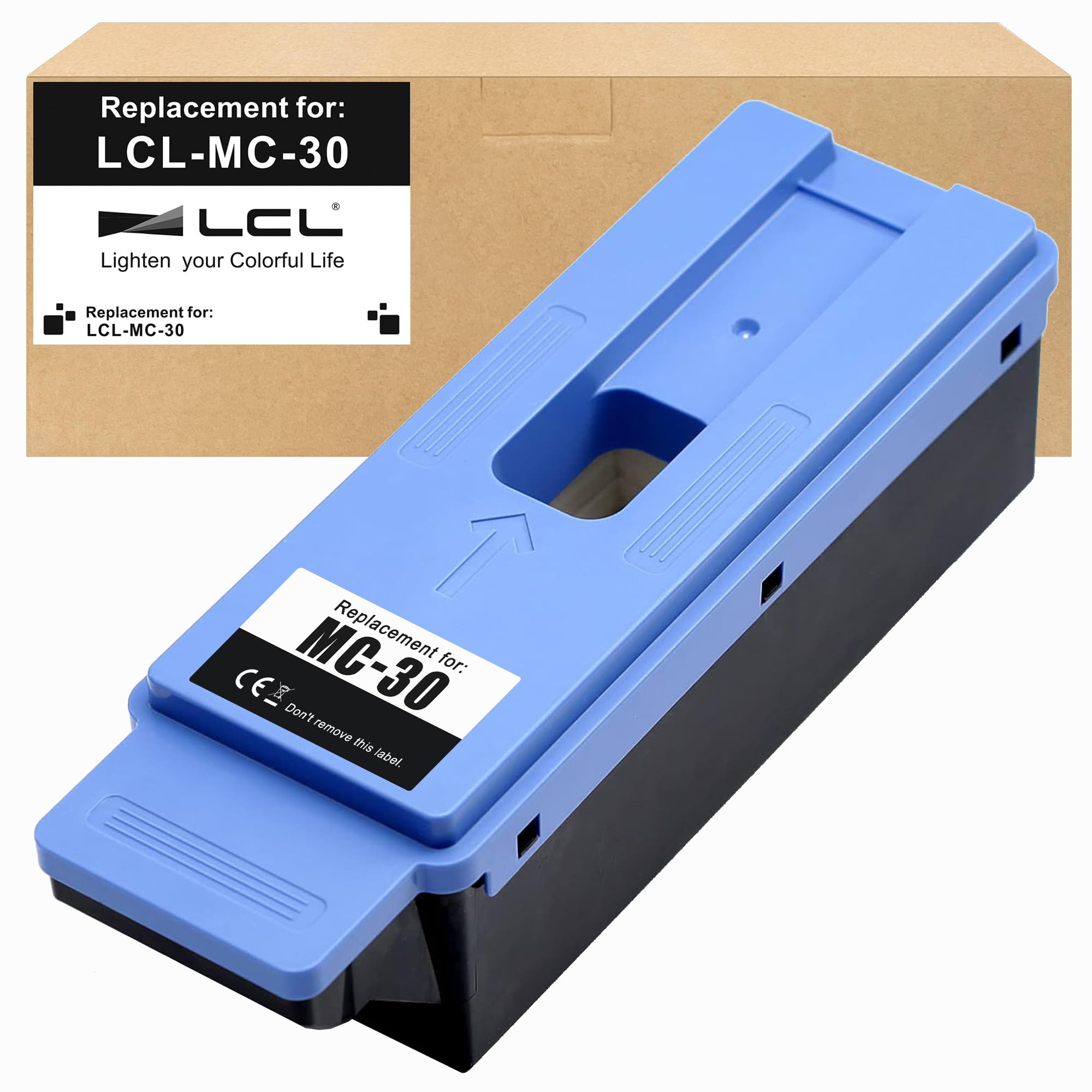 LCL MC30 MC-30 Maintenance Cartridge Replacement for Canon MC30 MC-30 for Canon imagePROGRAF GP-2000 4000 PRO-2100 4000 4100 6000 6100 TX-3000 3100 4000 (1Pack)