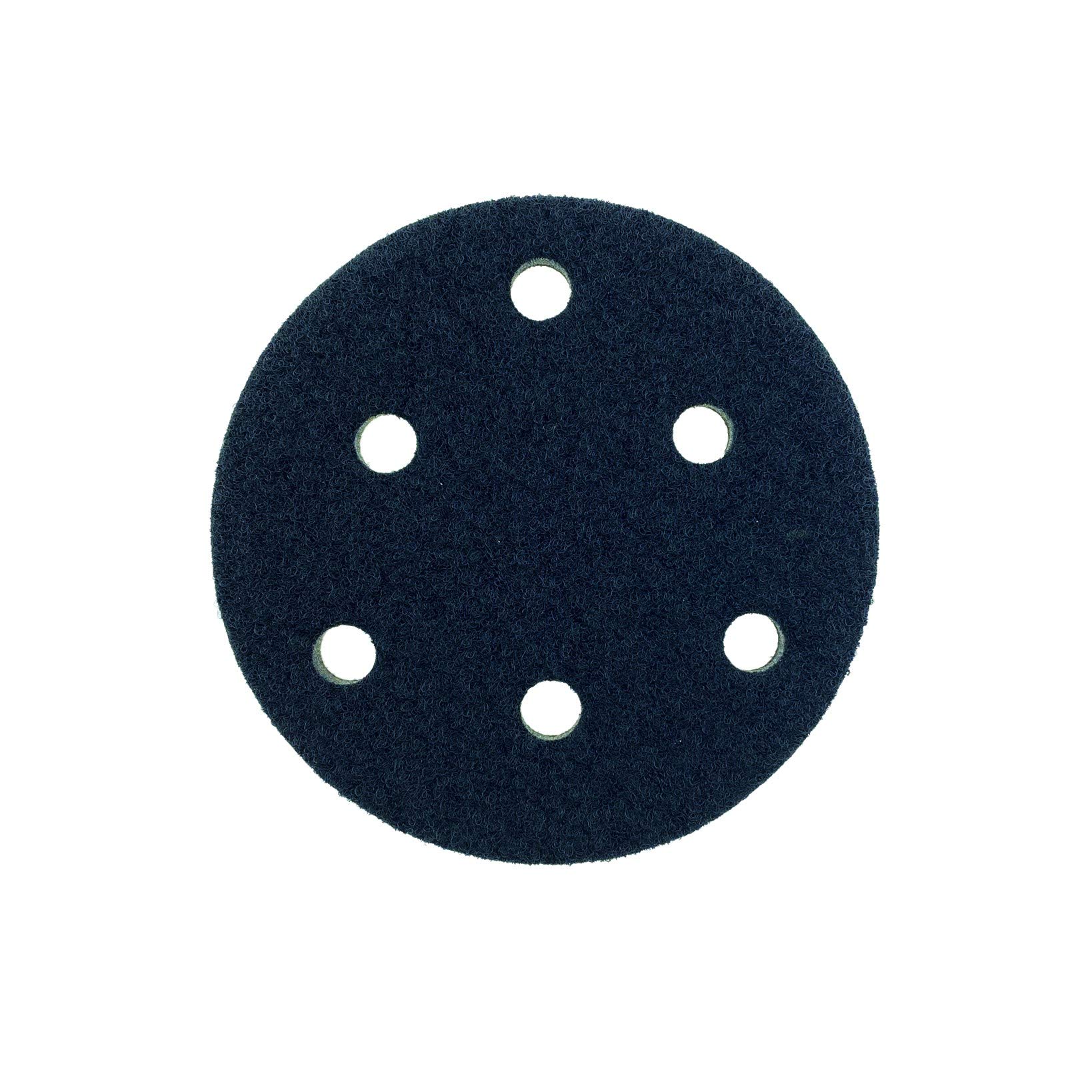 1 x SabreCut OSSCIP004 125mm 6 Hole Soft Density Interface Pad for Hook and Loop Random Orbital Sander Backing Pads Compatible with Dual Action Sanders