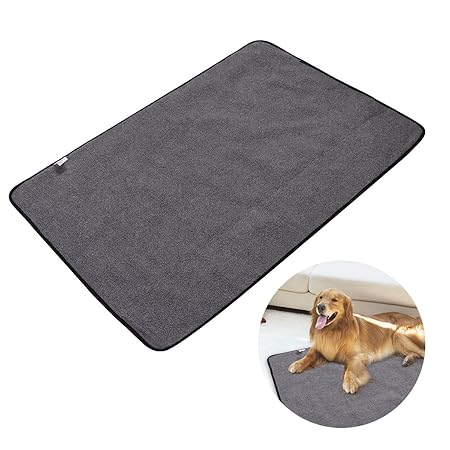 MEYAGOT Faltbare Wasserdichte Haustier Decke,100 X 70cm Wasserdichte Hundematte Für Outdoor Mit Tasche,Faltbare Wasserdichte Hundedecke,Große Reisedecke Für Haustier Für Hunde Welpen Katzen