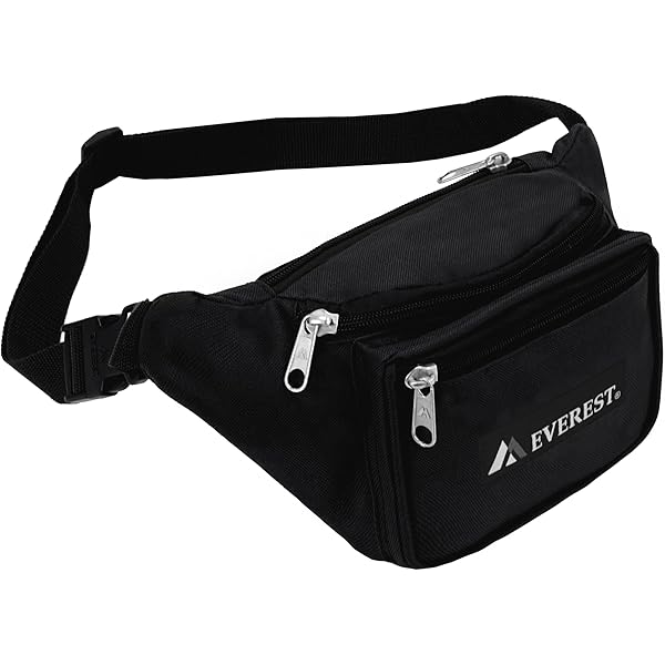 Amazon.com | Everest Signature Waist Pack - Large, Black, One Size
