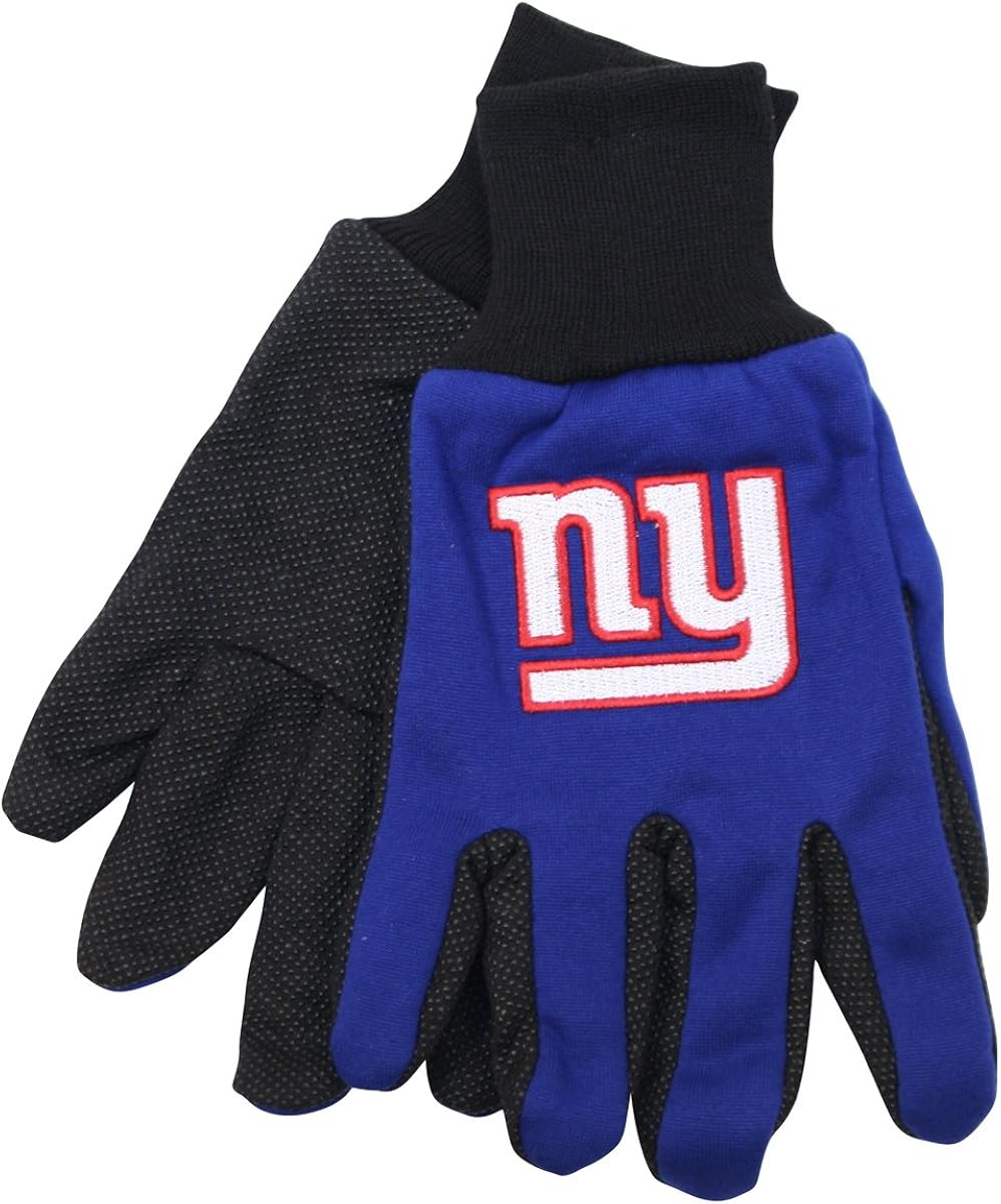 NFL Team Logo Grip Gloves New York Giants Clothing