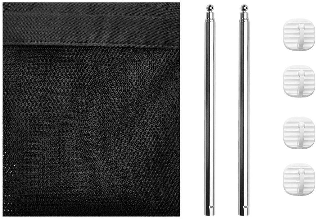 retractable mesh fence