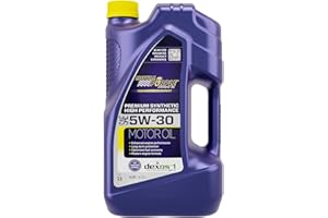 Royal Purple 51530 API-Licensed SAE 5W-30 High Performance Synthetic Motor Oil - 5 qt., Model:ROY51530
