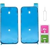 LNONLS 2Pack for iPhone 17 Pro LCD Display Adhesive OEM Original Waterproof Adhesive Tape Stickers Glue 17 Pro 6.3 inch A3256 A3522 Front Housing Frame Sticker Tape (17 Pro)