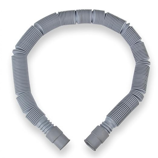 Stabilo-Sanitaer Ablaufschlauch 19/22 mm Schlauch 120-400cm ausziehbar Waschmaschine Geschirrspüler Kunststoff Wasserschlauch
