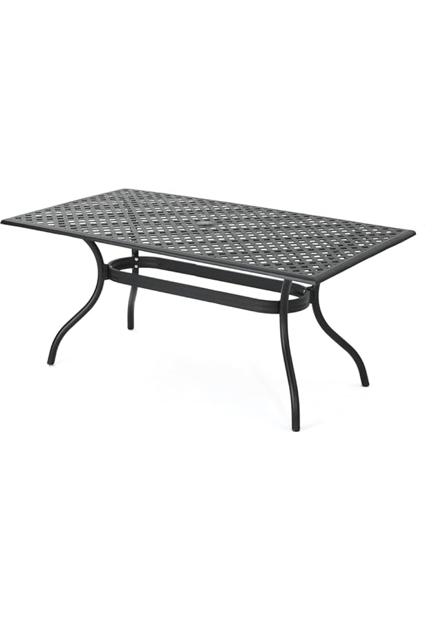 Christopher Knight Home Outdoor Expandable Patio Dining Table, 64"81