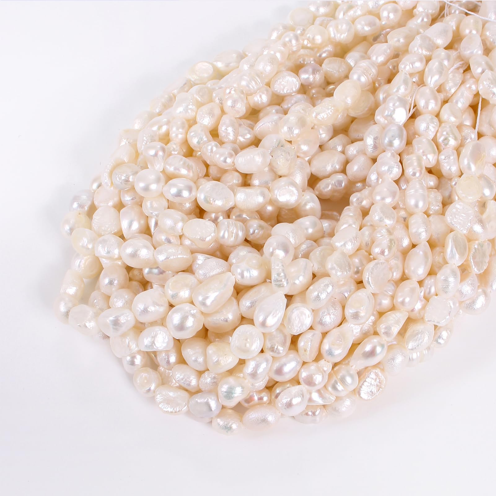 Zhe Ying Genuine Freshwater Pearl Beads For Jewelry Making,