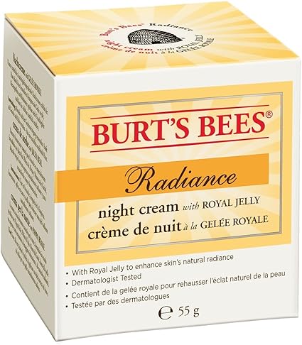burt's bees radiance night cream