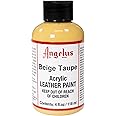 Angelus Acrylic Leather Paint, 4 oz, Beige Taupe