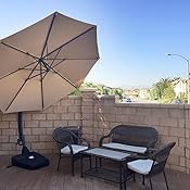 grand patio deluxe curvy umbrella