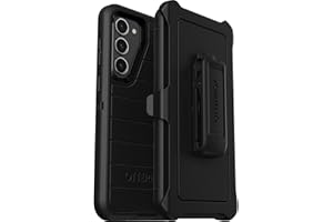 OtterBox Galaxy S23+ (Only) - Defender Series Case - Black, Rugged & Durable - with Port Protection - Includes Holster Clip Kickstand - Microbial Defense Protection - Non-Retail Packaging