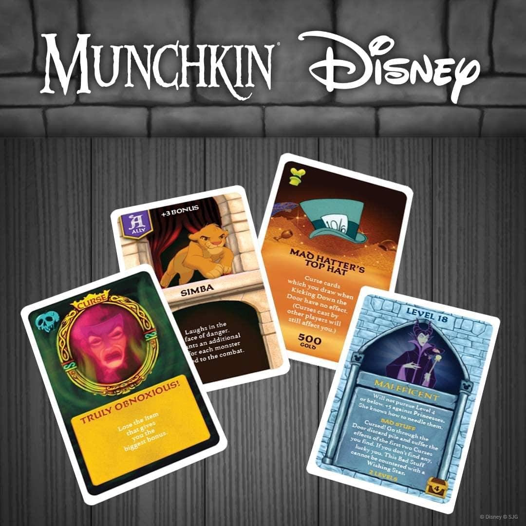 Steve Jackson Games - Munchkin: Disney - Board Game, Mixed, 9.25 x 6.25 x 1.75 inches - Image 4