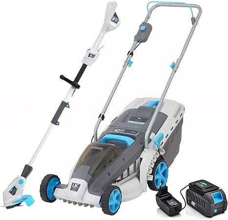 swift 40V 37cm Cordless Lawn Mower and 