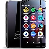 160GB innioasis G5 MP3 Player with Bluetooth and WiFi, MP3 Player with Spotify, Spotify Kids, Pandora, Play Store, Parental Manager App, Calm, 4" HD Full Touch Screen MP4 Music Player for Kids (Black)