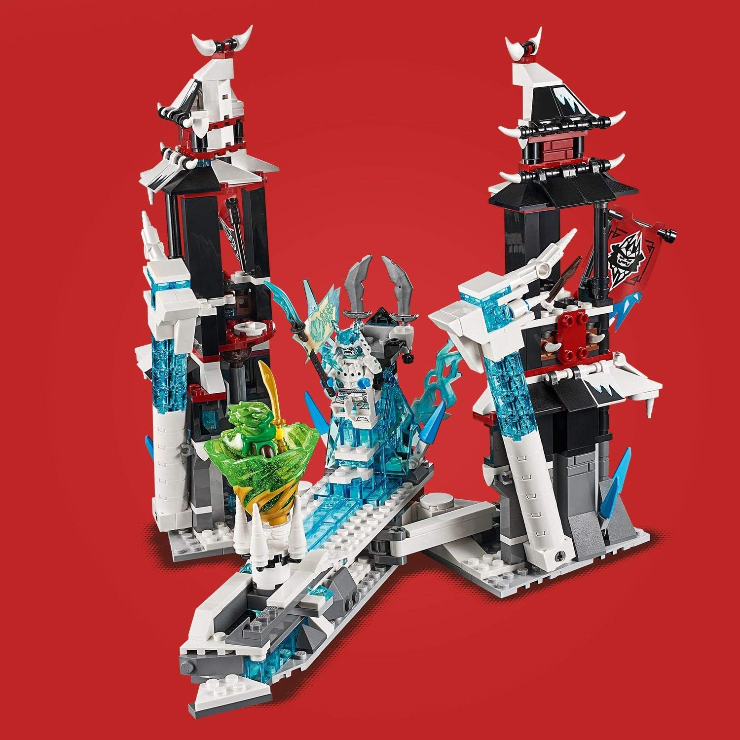 lego ninjago ice castle