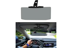 SUJADE YAKEFLY HD Sun Visor for Car,Universal Car Visor Extender Sun Blocker,Car Sun Visor Sun Shade Protection from Sun Glare,Snow Blindness,UV Rays,Anti-Glare Polarized Sun Visor Extender